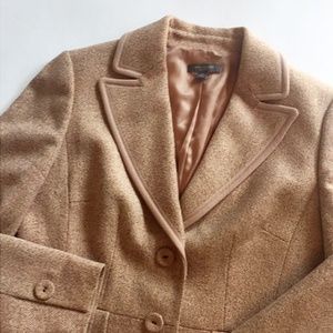Ann Taylor Fitted Tweed Blazer Women's  Sz 6P